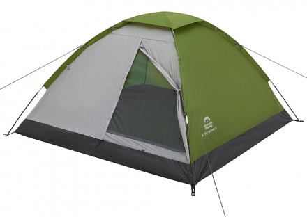 Палатка Lite Dome 3 Jungle Camp, трехместная, зеленый/серый цвет
